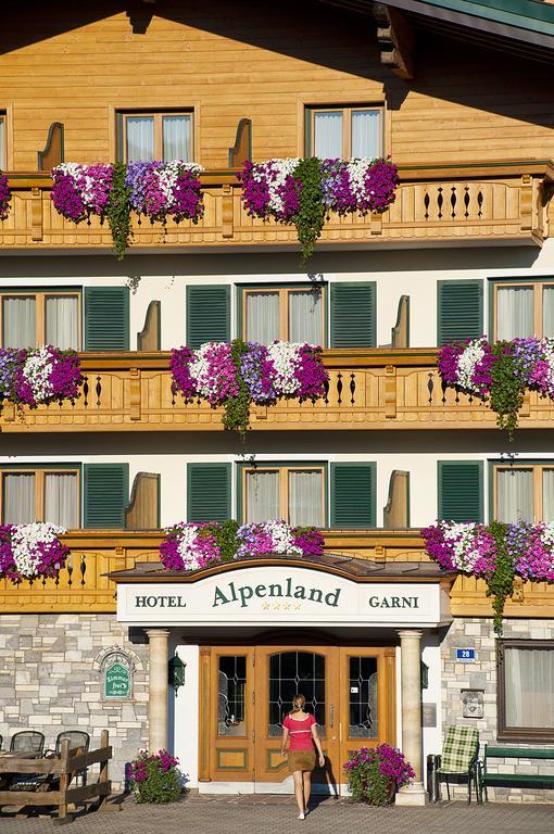Hotel Garni Alpenland アルテンマルクト・イム・ポンガウ エクステリア 写真